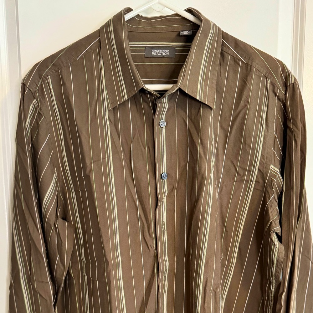 Men Kenneth Cole Shirt Large